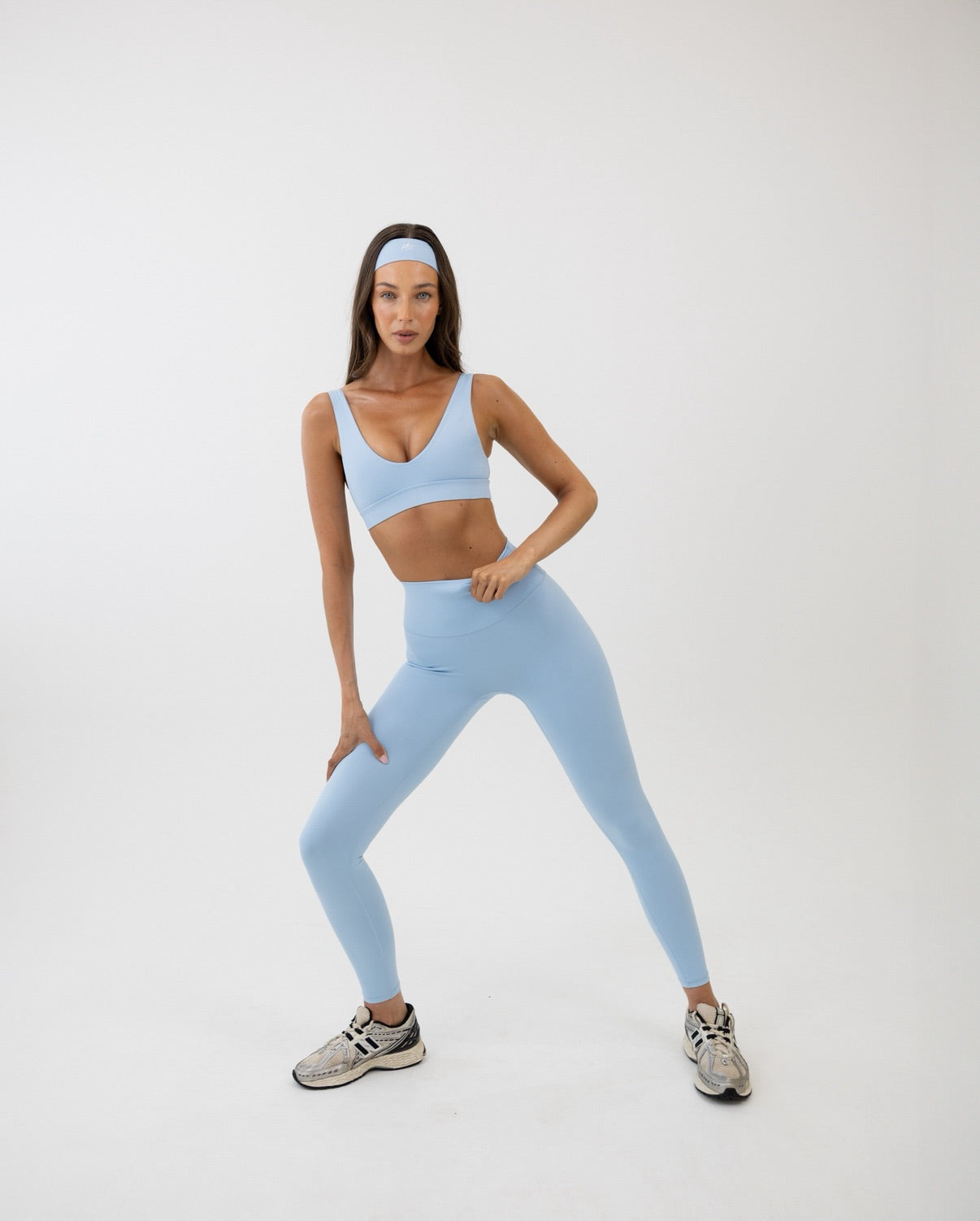 Leggings - powder blue