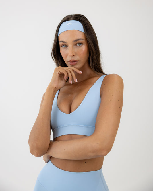 Headband - powder blue