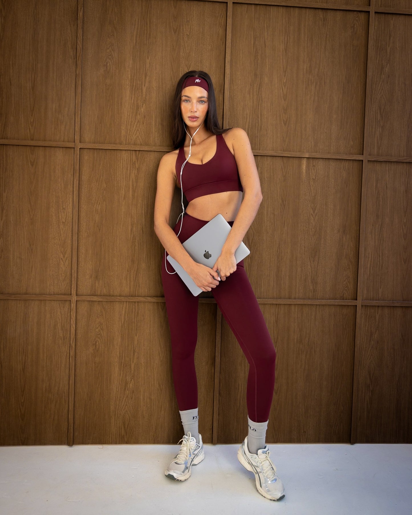 Leggings - dark cherry