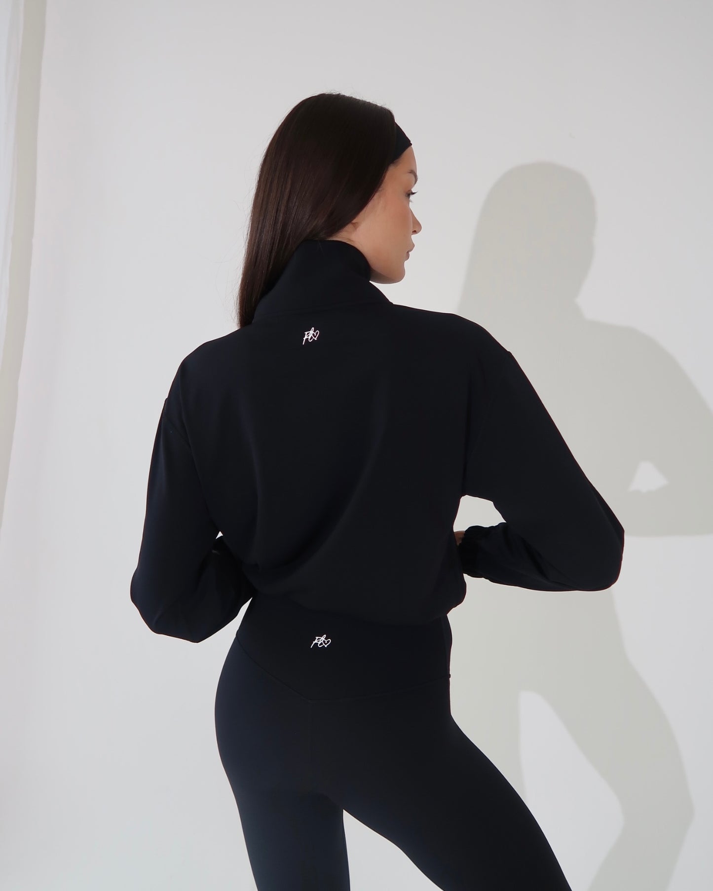 Half zip jacket - Black