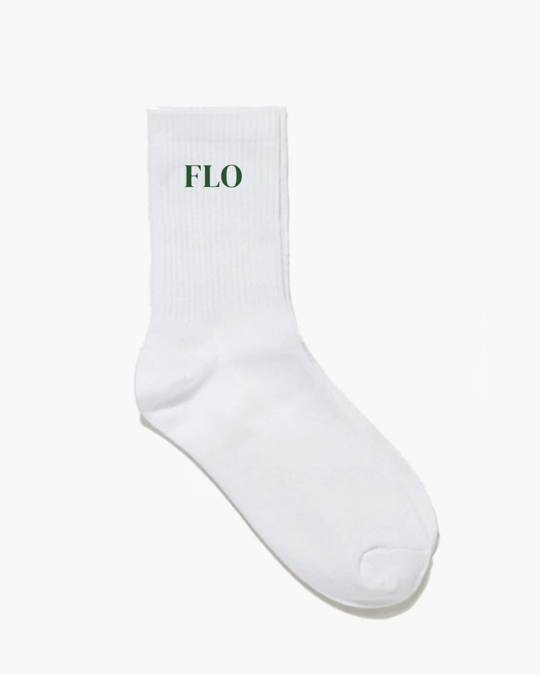 Socks - white/green