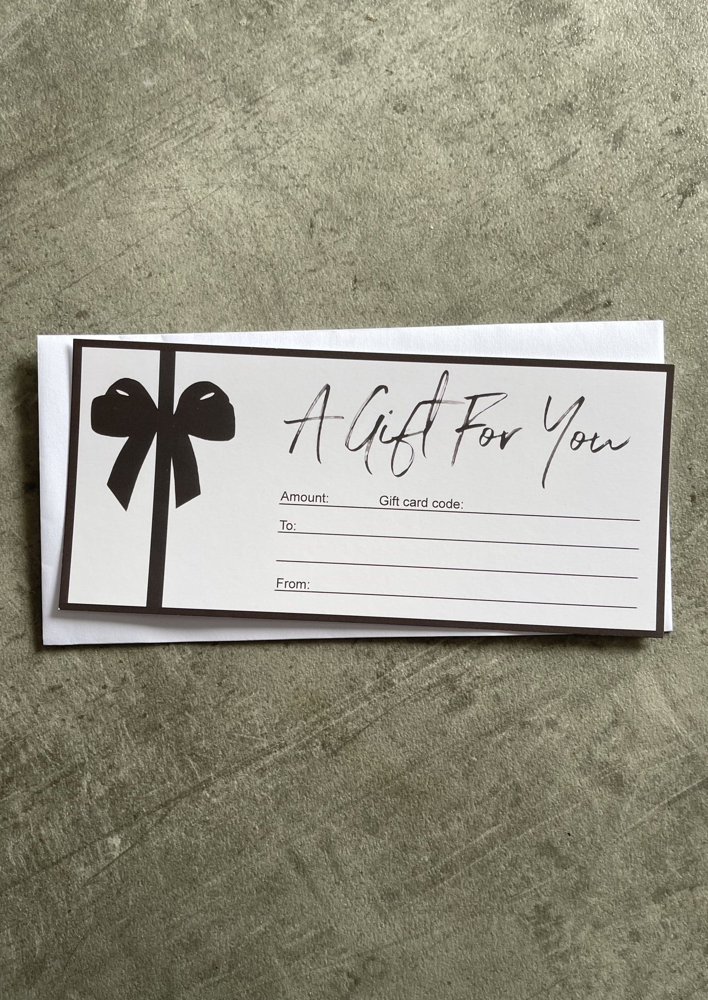 Gift card