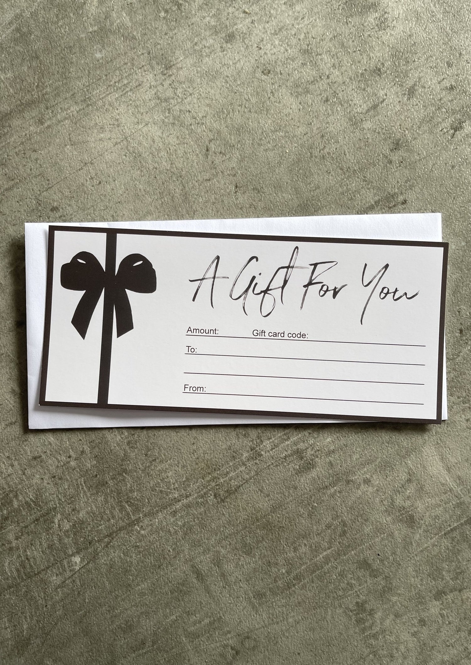 Gift card
