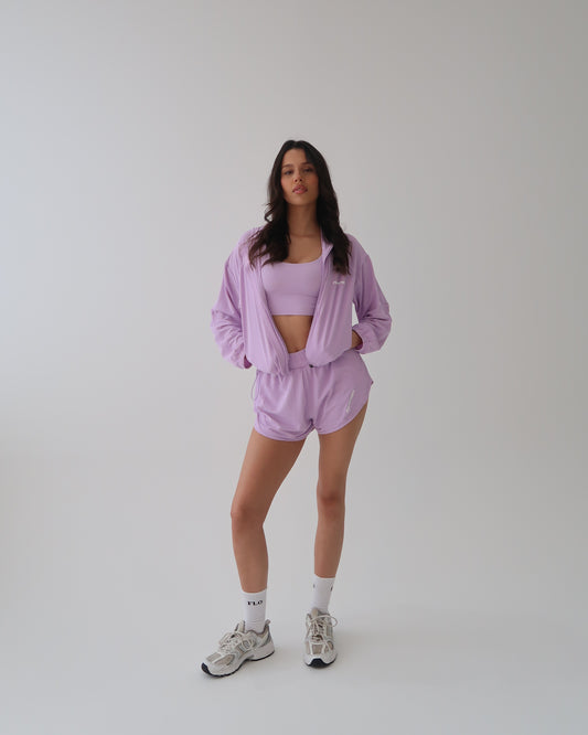 Nylon shorts - Lilac