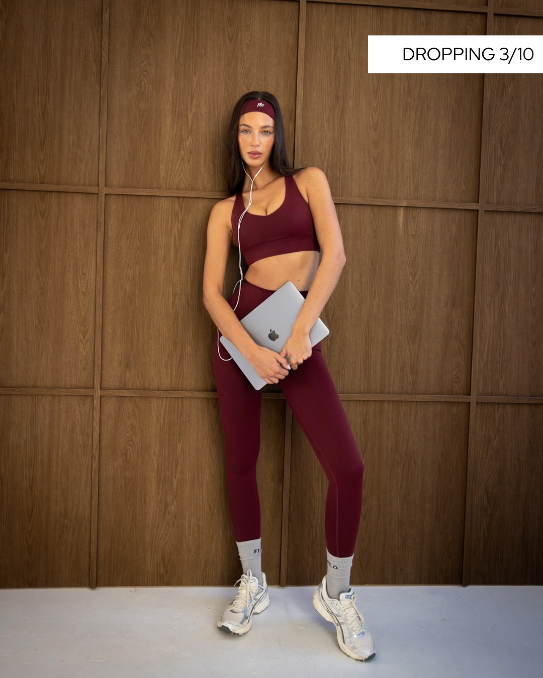 Leggings - dark cherry