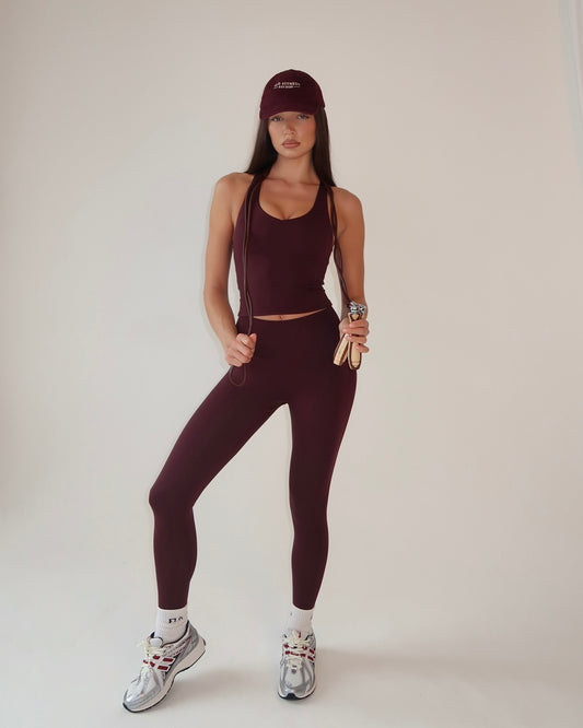 Leggings - Burgundy