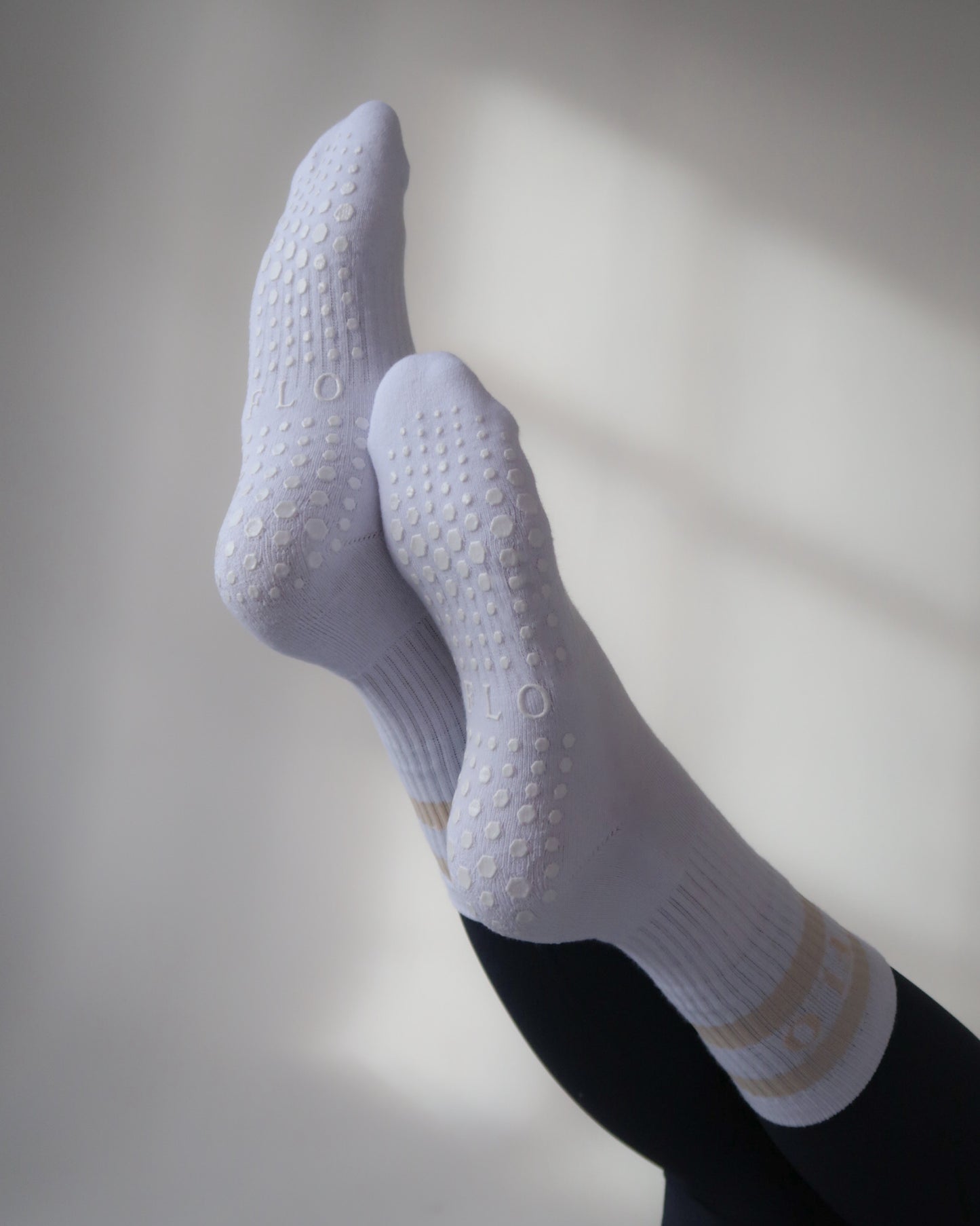 Pilates socks - white