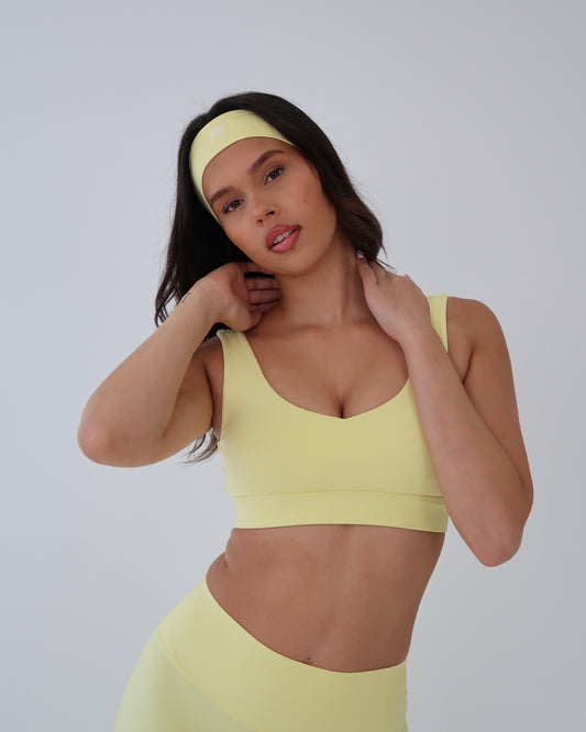 Sports bra - Lemon