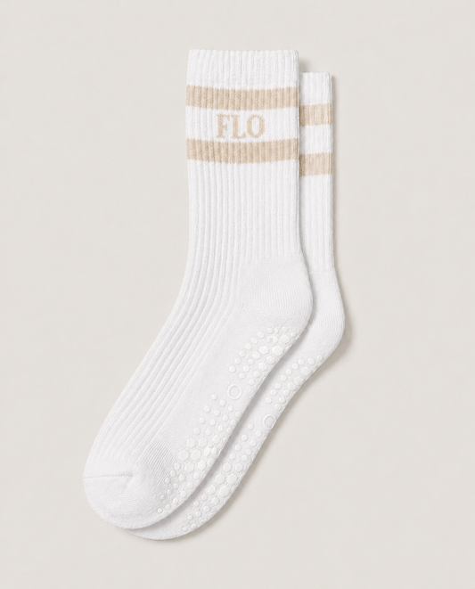Pilates socks - white