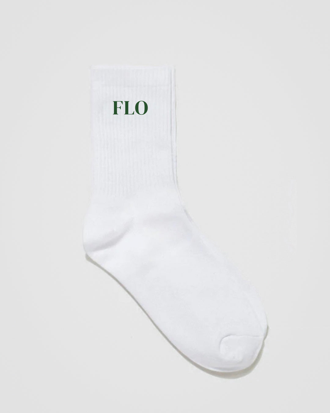 Socks - white/green