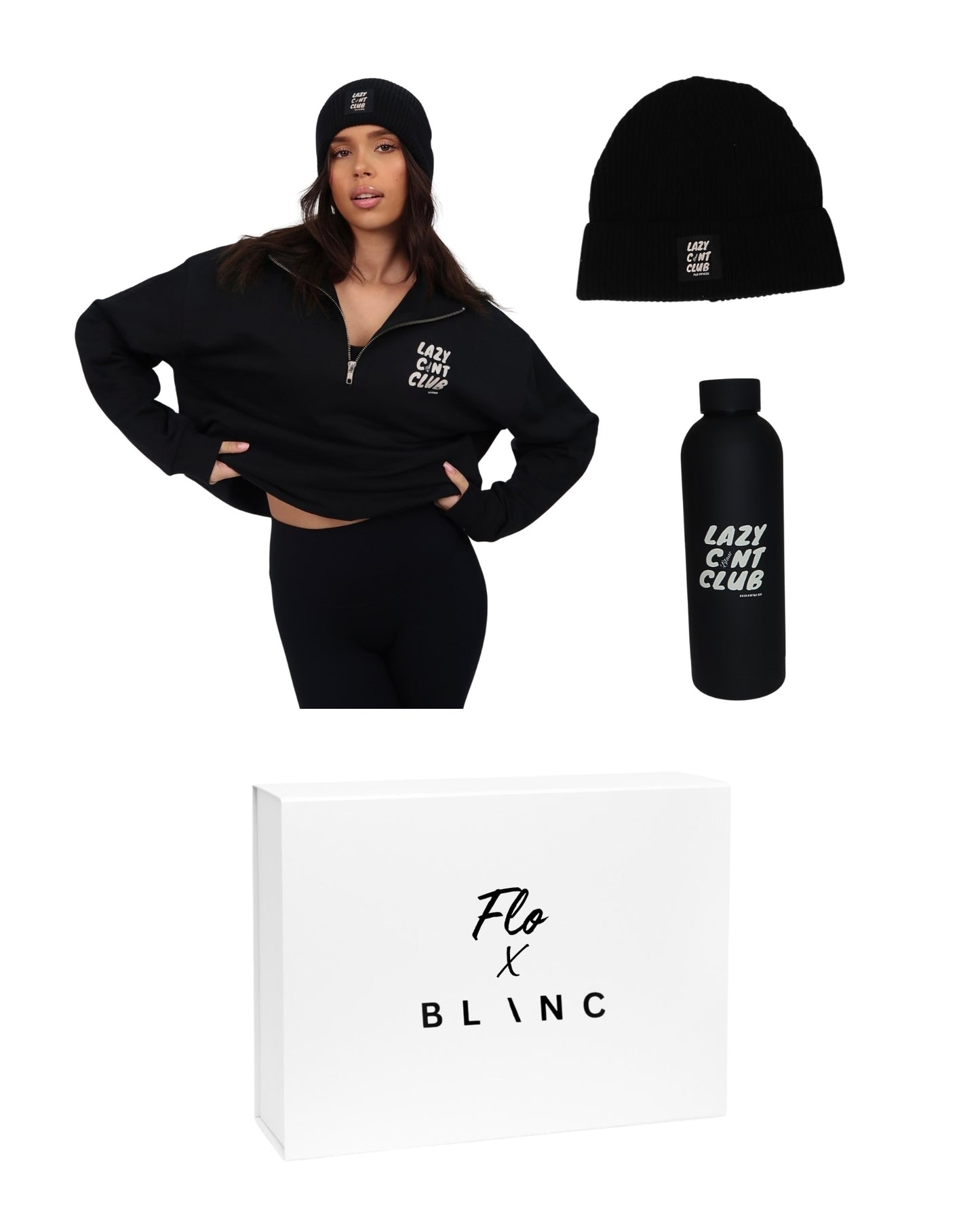 Gift set - Flo X Blanc in Black