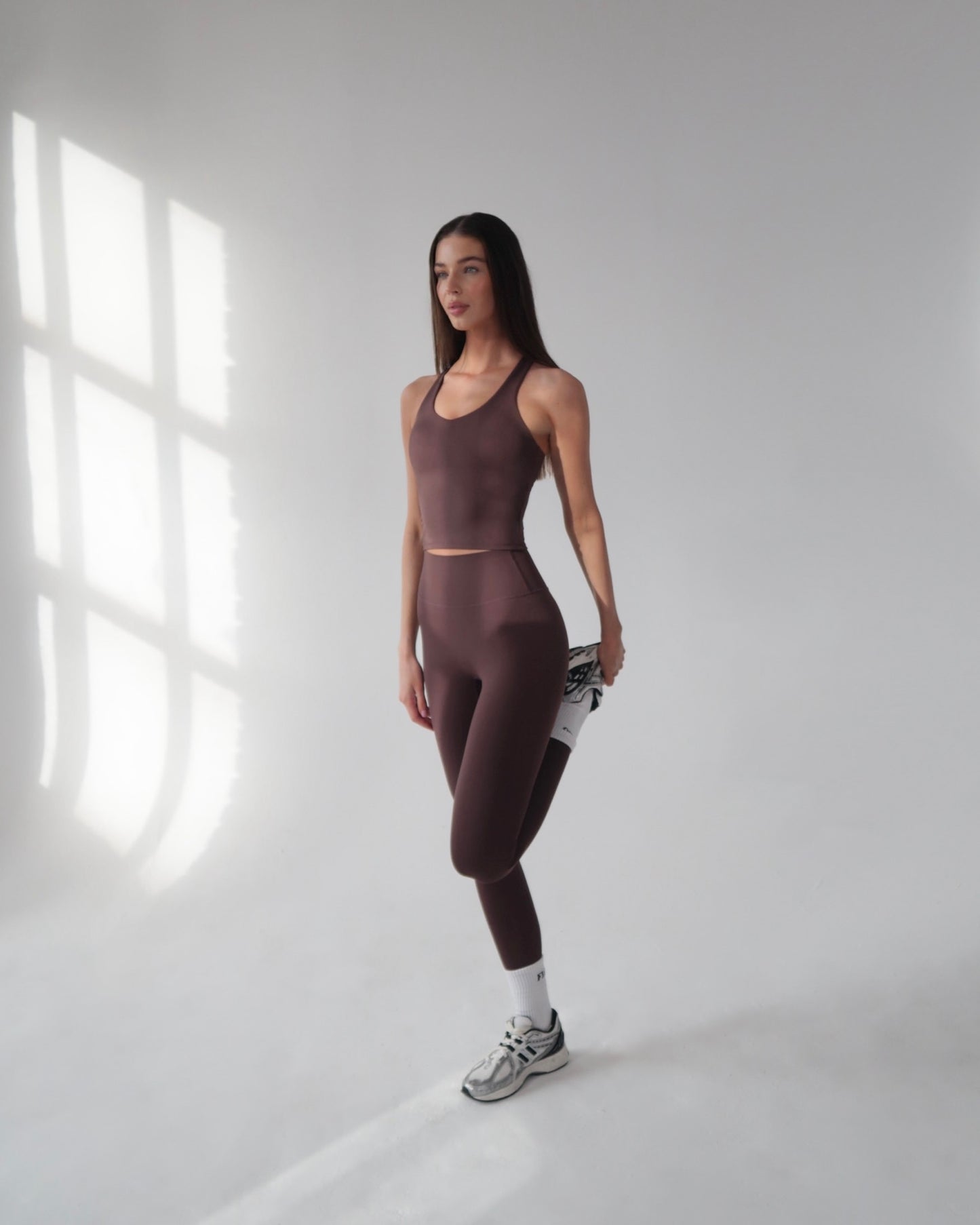 Racerback tank top - Chocolate