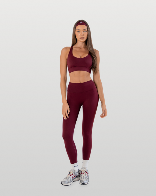 Leggings - dark cherry