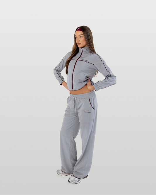 Reversible Tracksuit - cherry/grey