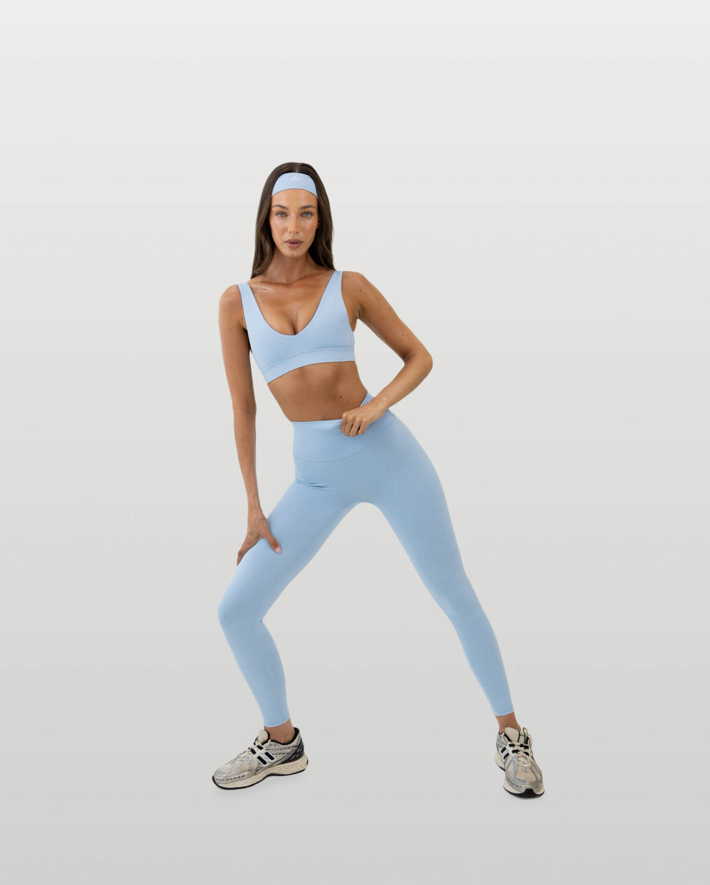 Leggings - powder blue