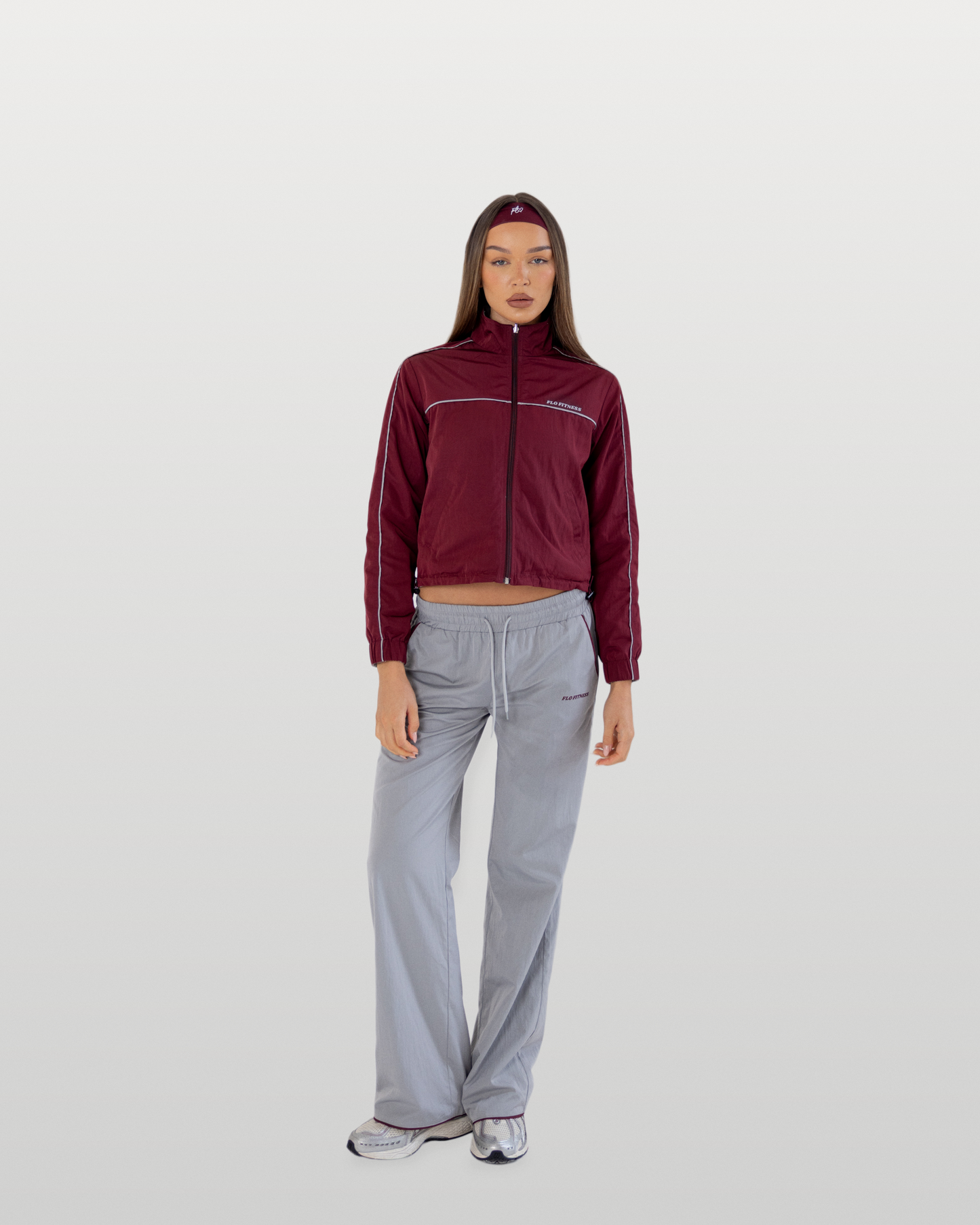 Reversible Tracksuit - cherry/grey