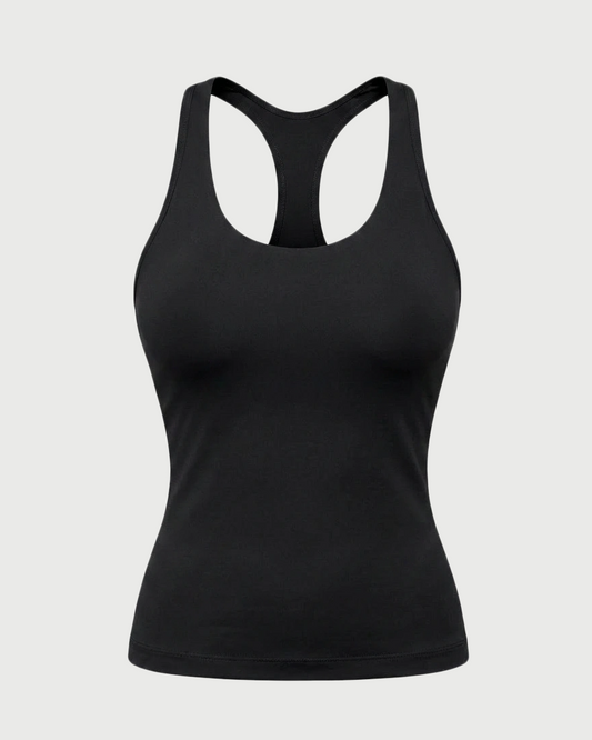 Racerback tank top - Black