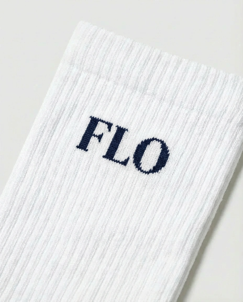 Socks - white/navy