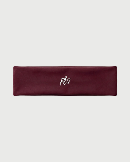 Headband - dark cherry