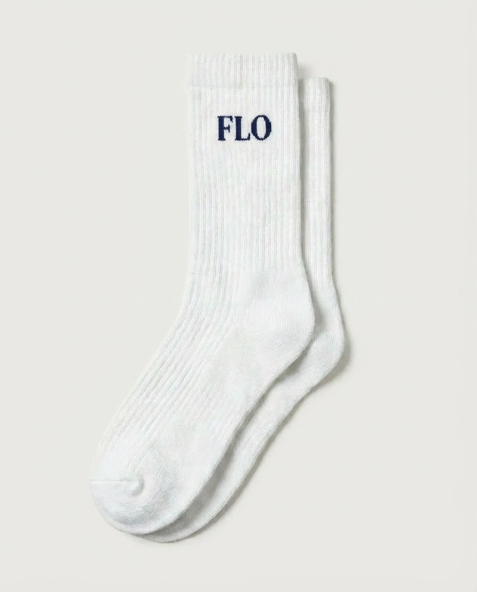 Socks - white/navy