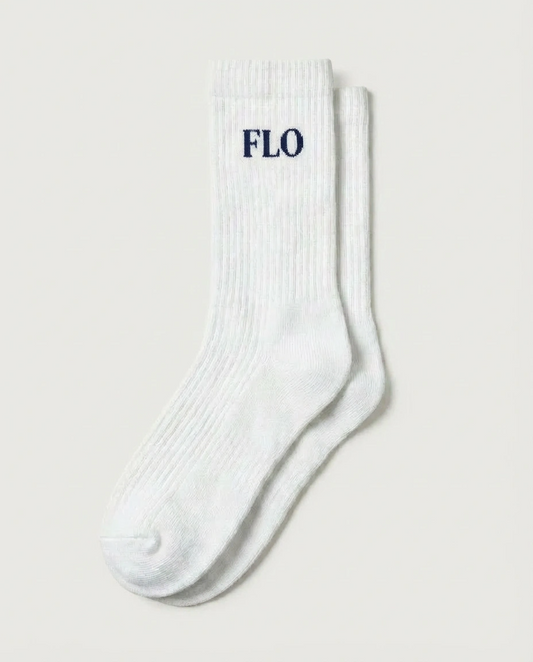 Socks - white/navy
